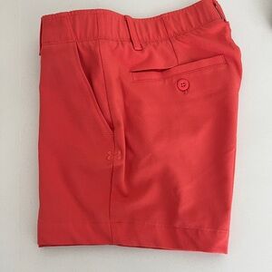 Under Armour Golf Shorts Women 0- coral color